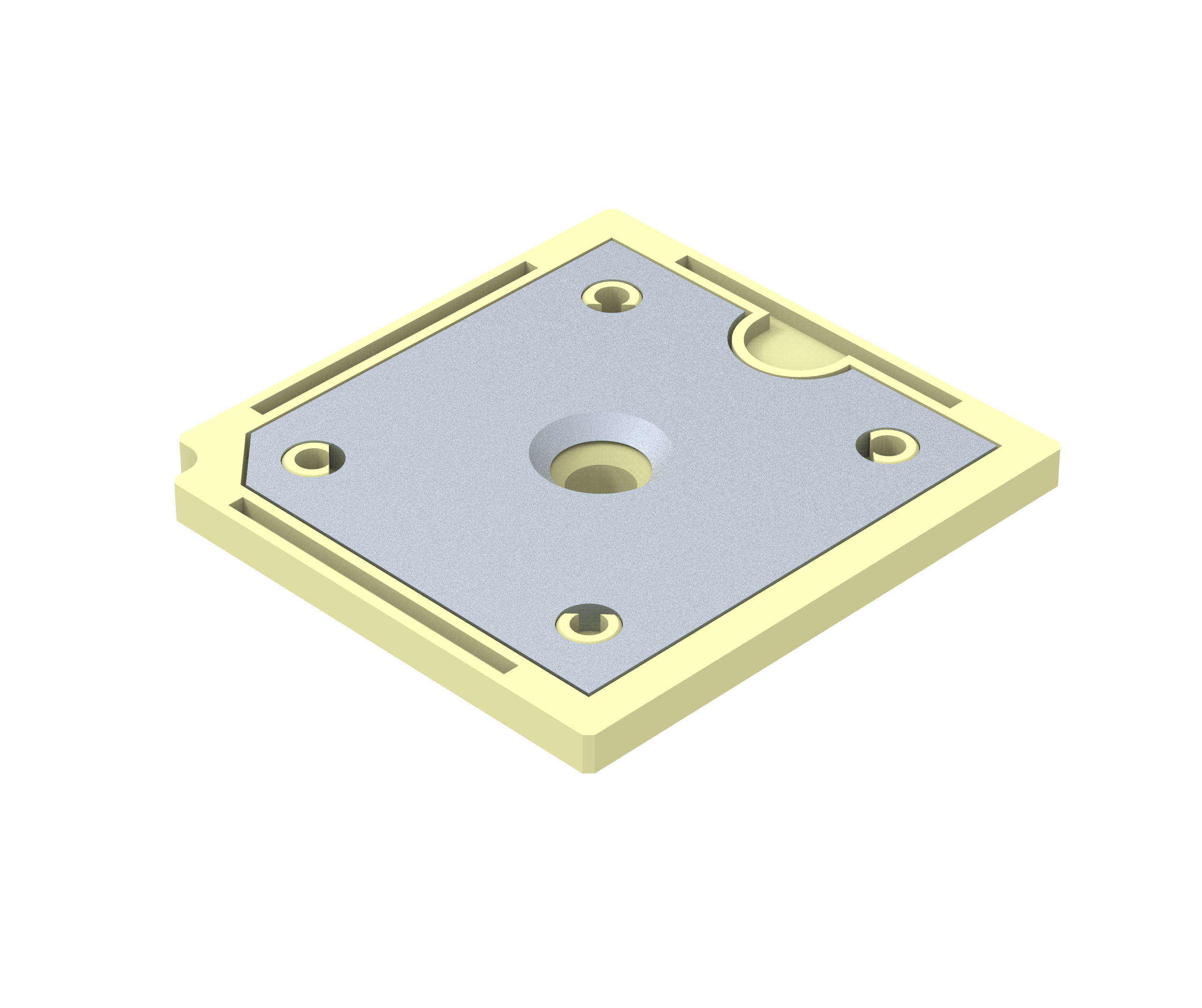 Thin white lid